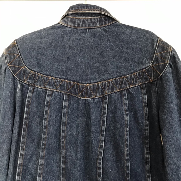 ❤️VINTAGE Gitano zip up denim jacket - Picture 7 of 7